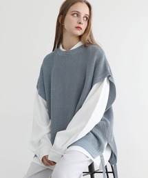 LILL（リル）の「ノースリーブニット（ニット/セーター）」