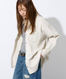 MICA&DEAL（マイカ＆ディール）の「【MICA&DEAL /マイカアンドディール】Denim shirt / デニムシャツ（シャツ/ブラウス）」