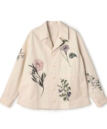 CABaN（キャバン）の「コットンツイル フラワープリントブルゾン（ダウンジャケット/コート）」