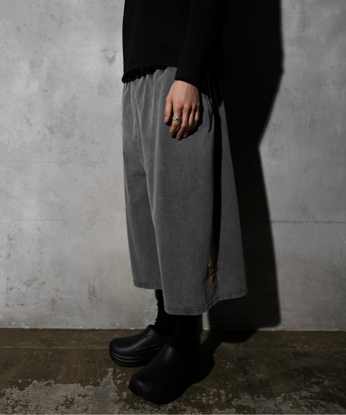 THRIFTY LOOK(スリフティールック)の「TRIFTY LOOK スリフティールック / BIGGEST VIT EMB SHORT(スウェットパンツ・メンズ・グレー/ブラック・MEDIUM/LARGE/SMALL)」の15枚目の写真