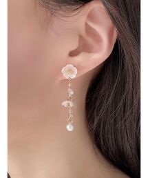 RESEXXY（リゼクシー）の「ポイントフラワーパールピアス（ピアス（両耳用））」