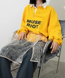 MIDVEIN（ミッドヴェイン）の「rugger long T（ポロシャツ）」