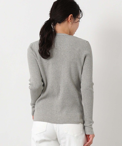 Gready Brilliant（グレディブリリアン）の「リブＶネックカーディガン（カーディガン/ボレロ・レディース・トップグレー/オフホワイト/レッド・FREE）」の19枚目の写真