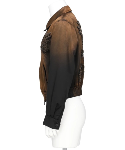 TAAKK（ターク）の「【TAAKK/ターク】Zip Blouson（ブルゾン・メンズ・カーキ/ブラック・3/2）」の3枚目の写真