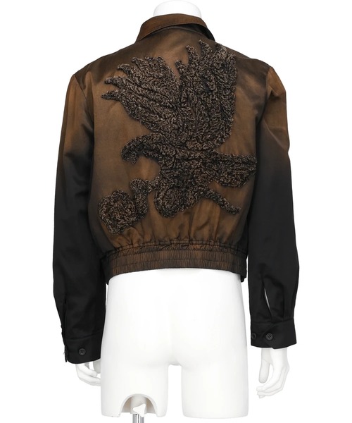 TAAKK（ターク）の「【TAAKK/ターク】Zip Blouson（ブルゾン・メンズ・カーキ/ブラック・3/2）」の4枚目の写真