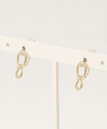 itam | メタルシリーズ オーバル ノンホールピアス(イヤリング)