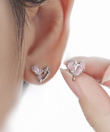 MASHIRO】イカリクロスモチーフリングペアピアス ユニセックス(MA