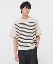 MHL.（エムエイチエル）の「BELGIAN LINEN COTTON JERSEY（Tシャツ/カットソー）」