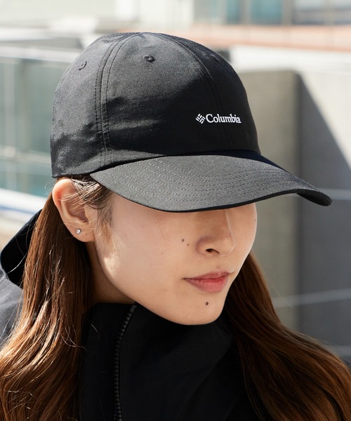 Columbia（コロンビア）の「Columbia/コロンビア サーモンパスライトキャップ シンプル 定番 アウトドア 紫外線対策 つば長め 2026年春夏（キャップ・メンズ・ブラック・M/XXL）」の20枚目の写真