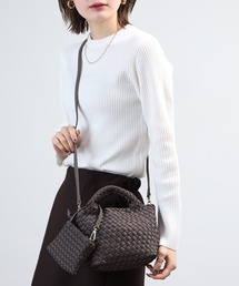 quay（キー）の「メッシュ ミニバッグ 2way ネオプレーン（ハンドバッグ）」