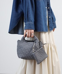 quay（キー）の「メッシュ ミニバッグ 2way ネオプレーン（ハンドバッグ）」