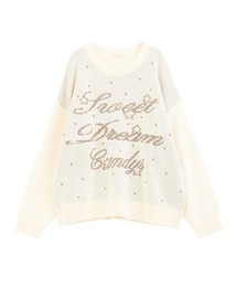 Candy Stripper（キャンディストリッパー）の「GLITTER JACQUARD ニット（ニット/セーター）」