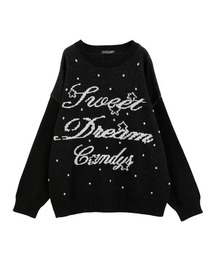 Candy Stripper（キャンディストリッパー）の「GLITTER JACQUARD ニット（ニット/セーター）」