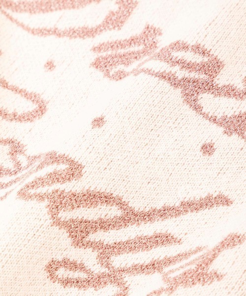 Candy Stripper（キャンディストリッパー）の「GLITTER JACQUARD ニット（ニット/セーター・レディース・ピンク/アイボリー/ブラック・FREE）」の18枚目の写真