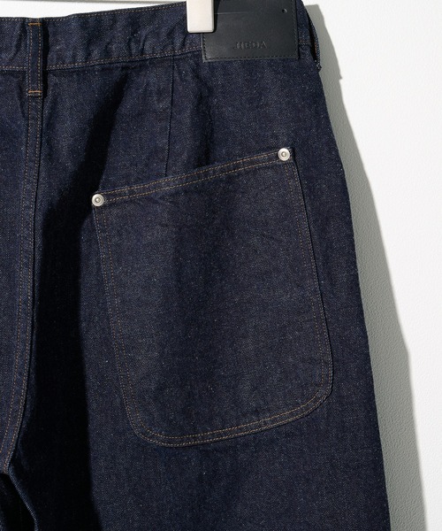 JIEDA(ジエダ)の「【Jieda/ジエダ】3D 3/4 DENIM PANTS(デニムパンツ・メンズ・ブラック/インディゴブルー・2/1)」の16枚目の写真
