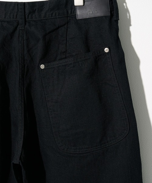 JIEDA(ジエダ)の「【Jieda/ジエダ】3D 3/4 DENIM PANTS(デニムパンツ・メンズ・ブラック/インディゴブルー・2/1)」の7枚目の写真