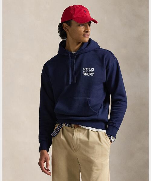 POLO RALPH LAUREN(ポロ ラルフ ローレン)の「リラックス フィット Polo Sport フリース フーディ(パーカー・メンズ・ネイビー系1・M/L/XL/XXL)」の5枚目の写真