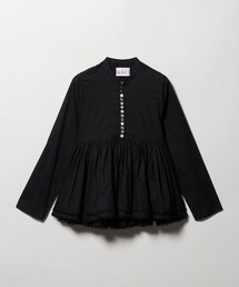 dahl'ia（ダリア）の「＜dahl’ia＞ヘム フレア ブラウス（シャツ/ブラウス）」