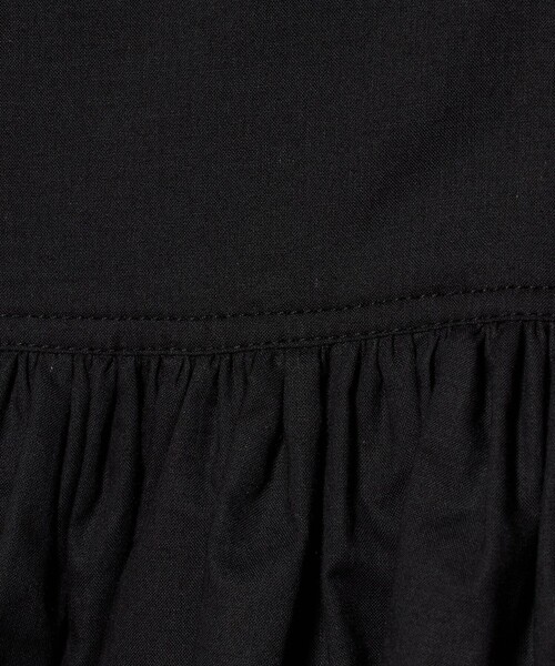 dahl'ia（ダリア）の「＜dahl’ia＞ヘム フレア ブラウス（シャツ/ブラウス・レディース・ホワイト/ブラック・FREE）」の8枚目の写真