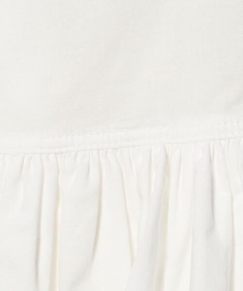 dahl'ia（ダリア）の「＜dahl’ia＞ヘム フレア ブラウス（シャツ/ブラウス・レディース・ホワイト/ブラック・FREE）」の10枚目の写真