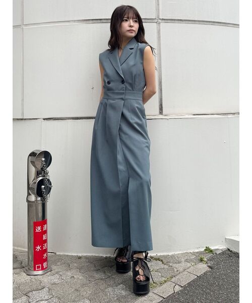 MURUA（ムルーア）の「レースアップデザインサンダル（サンダル・レディース・ブラック/アイボリー・22.5/23.5/24.5）」の19枚目の写真