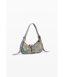 Washed Denim Mini Shoulder Bag /ウォッシュドデニム ミニショルダーバッグ