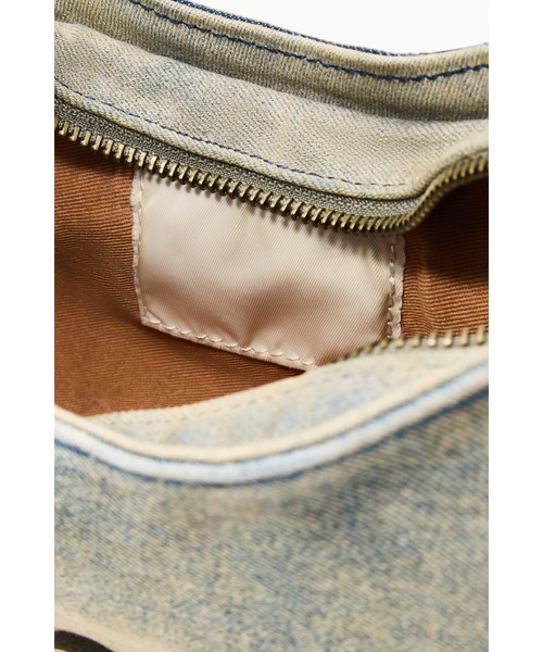 Desigual(デシグアル)の「Washed Denim Mini Shoulder Bag /ウォッシュドデニム ミニショルダーバッグ(ショルダーバッグ・レディース・グリーン・FREE)」の5枚目の写真