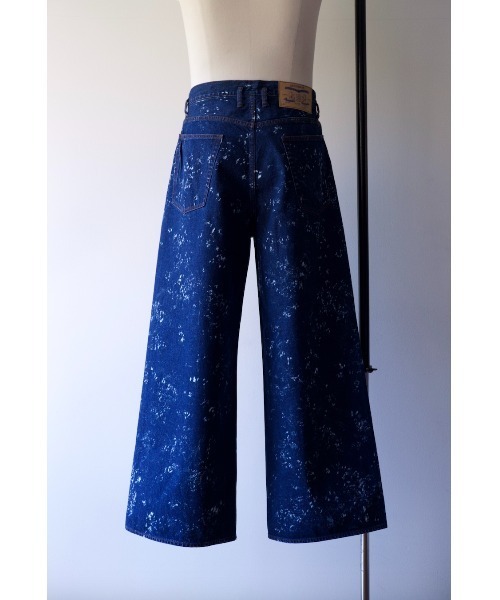 SHINYAKOZUKA（シンヤコヅカ）の「BLEACHED ORDINARY CITY STRAIGHT（デニムパンツ・メンズ・ブラック/インディゴブルー・SMALL/MEDIUM）」の7枚目の写真