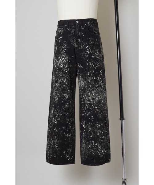 SHINYAKOZUKA（シンヤコヅカ）の「BLEACHED ORDINARY CITY STRAIGHT（デニムパンツ・メンズ・ブラック/インディゴブルー・SMALL/MEDIUM）」の3枚目の写真