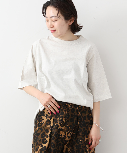 JOURNAL STANDARD LUXE（ジャーナルスタンダード　ラックス）の「クラシックテンジク クルーネックT（Tシャツ/カットソー・レディース・ブラック/サックスブルー/ホワイト/ライトグレー・MEDIUM/SMALL）」の19枚目の写真