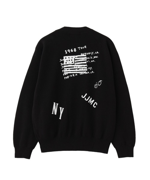 styles(スタイルス)の「J.J.MERCER JME-25W50B(カーディガン/ボレロ・メンズ・ブラック/オフホワイト・ONE SIZE)」の3枚目の写真