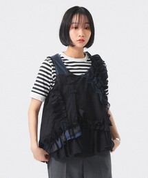 TORI-TO（トリト）の「【別注】TORI-TO / コラージュ ノースリーブ シャツ（シャツ/ブラウス）」