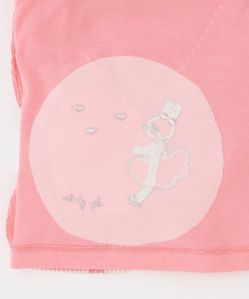 KP（ケーピー）の「天竺×先染チェック 半袖Tシャツ【虫よけ加工】（Tシャツ/カットソー・キッズ・ラベンダー/ピンク系その他・80ｃｍ/90cm/100cm）」の7枚目の写真