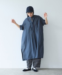 yuni | Ra/R/Ny oversized kaftan one-piece(ワンピース)