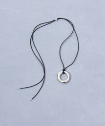 NOLLEY’S | 【grace grace/グラスグラス】ニュアンスリングコードネックレス(ネックレス)