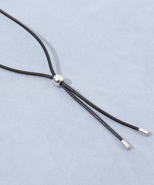NOLLEY’S（ノーリーズ）の「【grace grace/グラスグラス】ニュアンスリングコードネックレス（ネックレス・レディース・シルバー/ゴールド・FREE）」の6枚目の写真