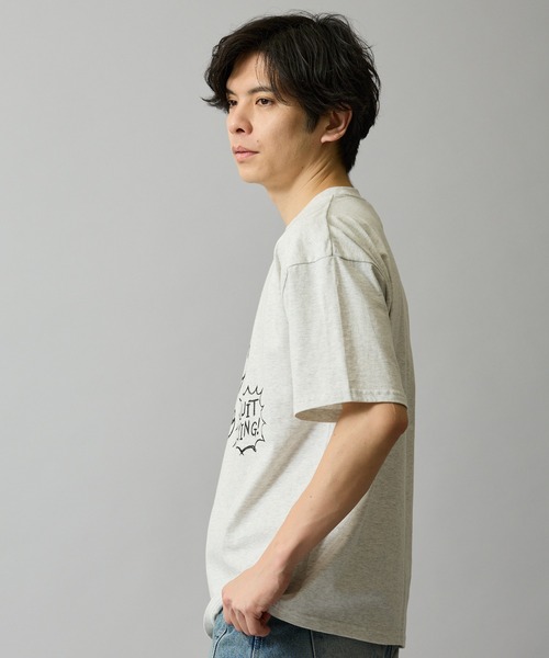 En serio TOKYO(エンソリオトーキョー)の「【SIDEWAYSTANCE】クレヨンウルフ半袖Tシャツ 70712(Tシャツ/カットソー・メンズ・ホワイト/ブラック/アッシュ・MEDIUM/X-LARGE/SMALL/LARGE)」の20枚目の写真