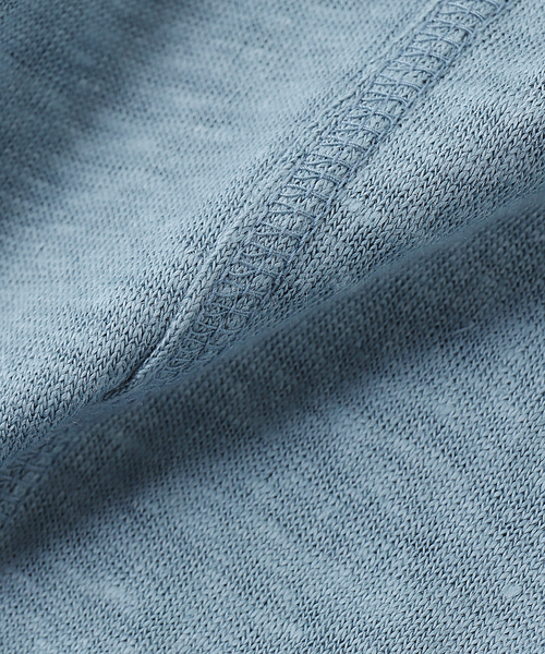 MATSUFUJI（マツフジ）の「MATSUFUJI / マツフジ LINEN CARDIGAN（カーディガン/ボレロ・メンズ・ブラック/ブルー系その他・3）」の6枚目の写真