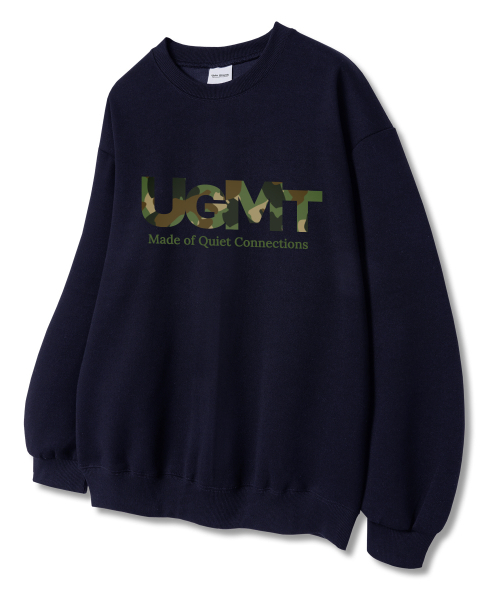 Union Garments(ユニオンガーメンツ)の「メイドオブ 裏毛 スウェットシャツ ネイビー(スウェット・レディース・その他・L/XL/XXL)」の1枚目の写真