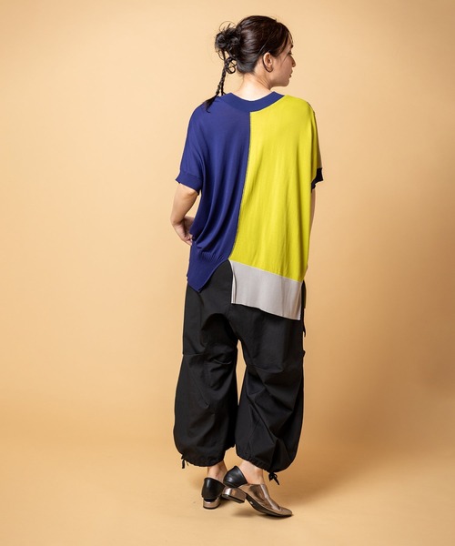 OSMOSIS(オズモーシス)の「切替コクーンパンツ(その他パンツ・レディース・アイボリー/カーキ/ブラック・ONE SIZE)」の14枚目の写真