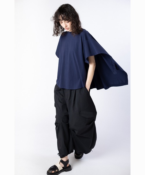 OSMOSIS(オズモーシス)の「切替コクーンパンツ(その他パンツ・レディース・アイボリー/カーキ/ブラック・ONE SIZE)」の19枚目の写真