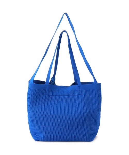 SALON adam et rope'(サロン アダム エ ロペ)の「【WEB限定】2WAYニットジャガードトート / 軽量(トートバッグ・レディース・ベージュ/ダークブラウン/ブルー/ブラック・FREE)」の7枚目の写真
