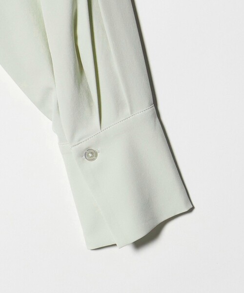 MARW UNITED ARROWS（マルゥ ユナイテッドアローズ）の「＜MARW UNITED ARROWS＞スキッパーシャツ UVカット（シャツ/ブラウス・レディース・ホワイト/ライム/ブラック・FREE）」の14枚目の写真