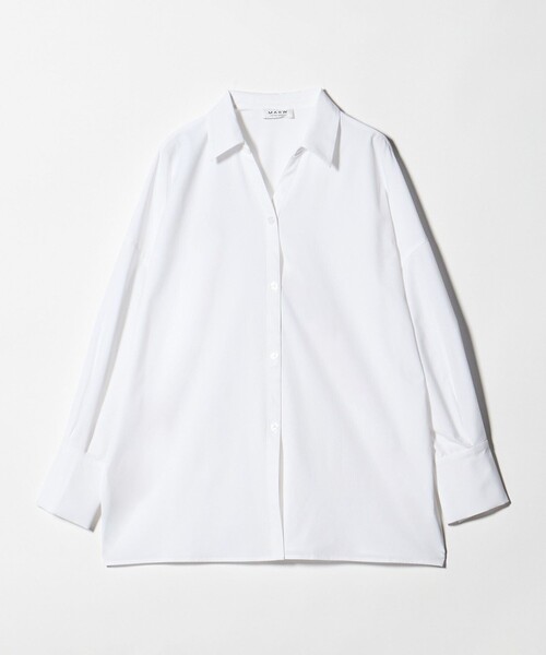 MARW UNITED ARROWS（マルゥ ユナイテッドアローズ）の「＜MARW UNITED ARROWS＞スキッパーシャツ UVカット（シャツ/ブラウス・レディース・ホワイト/ライム/ブラック・FREE）」の11枚目の写真