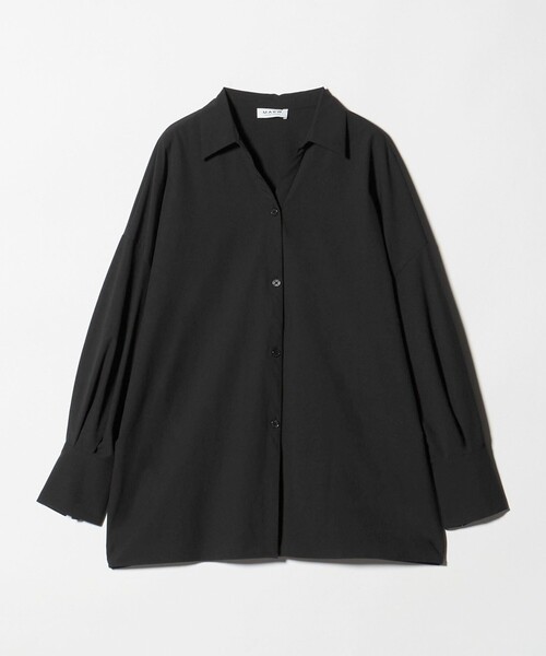 MARW UNITED ARROWS（マルゥ ユナイテッドアローズ）の「＜MARW UNITED ARROWS＞スキッパーシャツ UVカット（シャツ/ブラウス・レディース・ホワイト/ライム/ブラック・FREE）」の8枚目の写真