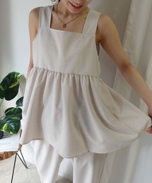 CORNERS（コーナーズ）の「前後2wayリボンチュニック【セットアップ可能】（タンクトップ）」