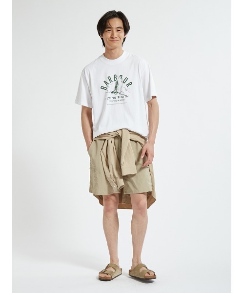 Barbour(バブアー)の「Goose プリントTシャツ Japan Exclusive(Tシャツ/カットソー・メンズ・ホワイト/ブラック・34/36/38/40/42)」の3枚目の写真