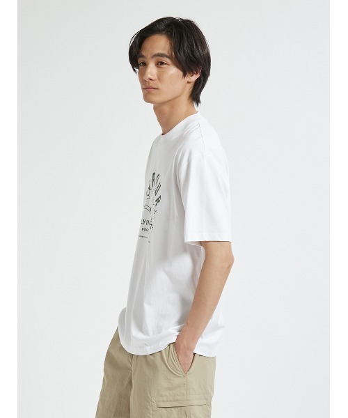 Barbour(バブアー)の「Goose プリントTシャツ Japan Exclusive(Tシャツ/カットソー・メンズ・ホワイト/ブラック・34/36/38/40/42)」の6枚目の写真