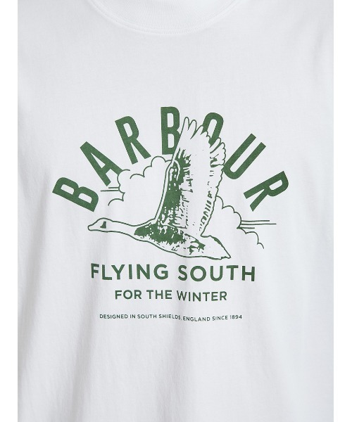 Barbour(バブアー)の「Goose プリントTシャツ Japan Exclusive(Tシャツ/カットソー・メンズ・ホワイト/ブラック・34/36/38/40/42)」の9枚目の写真