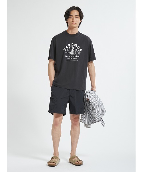 Barbour(バブアー)の「Goose プリントTシャツ Japan Exclusive(Tシャツ/カットソー・メンズ・ホワイト/ブラック・34/36/38/40/42)」の11枚目の写真